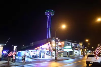 space needle and downtown