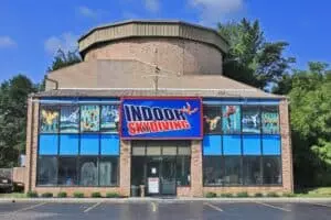 Indoor Skydiving park outside