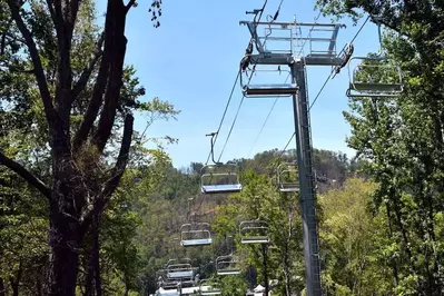 chair lift at Ober Gatlinburg 