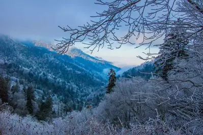 winter in the Smoky Mountains